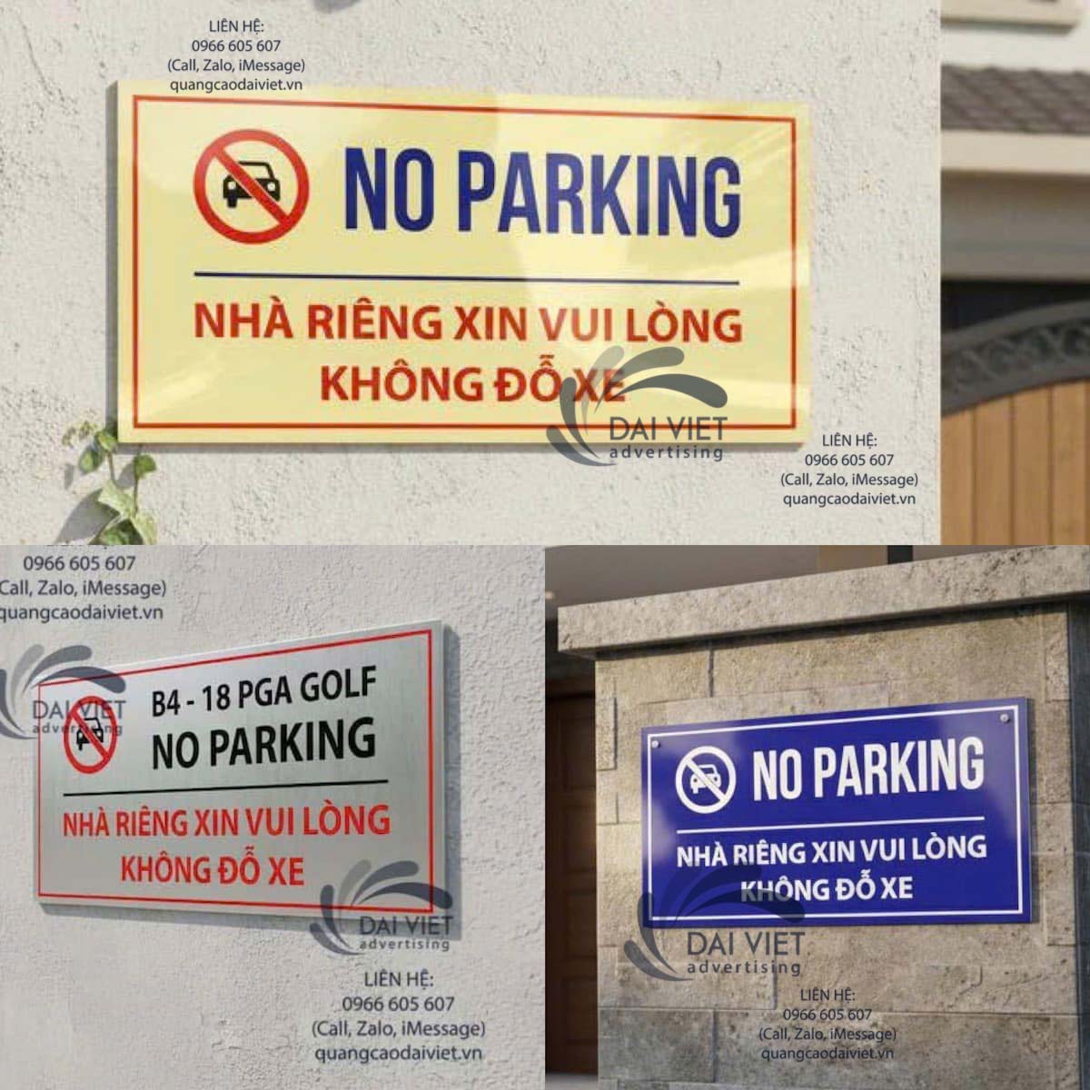 Biển cẩm đỗ xe (no parking) Biển cấm đỗ xe (no parking) là loại biển báo giao thông dùng để thông báo khu vực không được dừng, đỗ phương tiện, nhằm đảm bảo trật tự, an toàn giao thông và tránh gây cản trở lối đi, khu dân cư hoặc cơ quan.