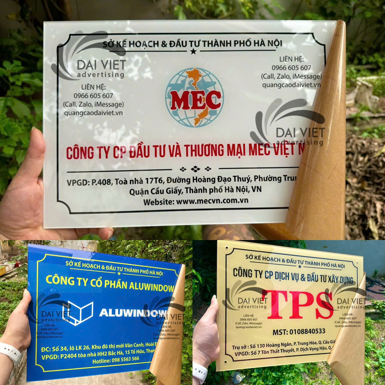 Biển văn phòng giao dịch làm theo yêu cầu nhận diện thương hiệu Biển văn phòng giao dịch làm theo yêu cầu nhận diện thương hiệu