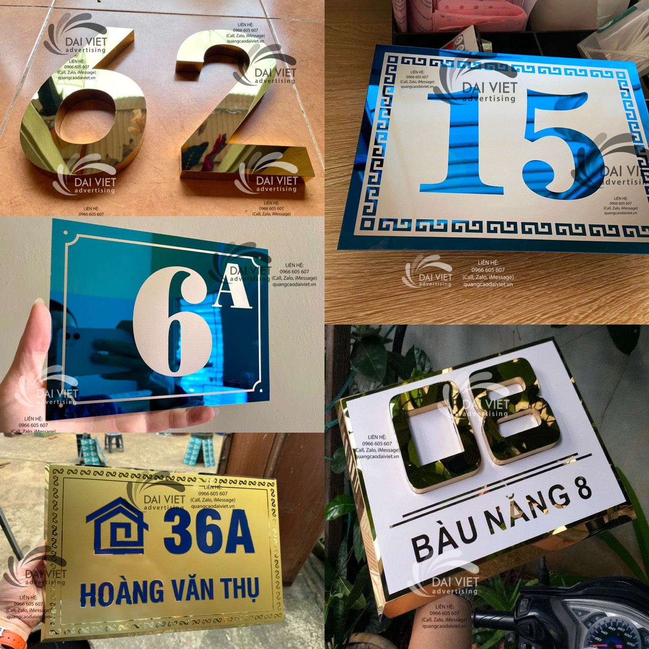 Tổng hợp các mẫu biển số nhà đẹp nhất 2026 Tổng hợp các mẫu biển số nhà đẹp nhất 2026, thiết kế hiện đại, bền ngoài trời