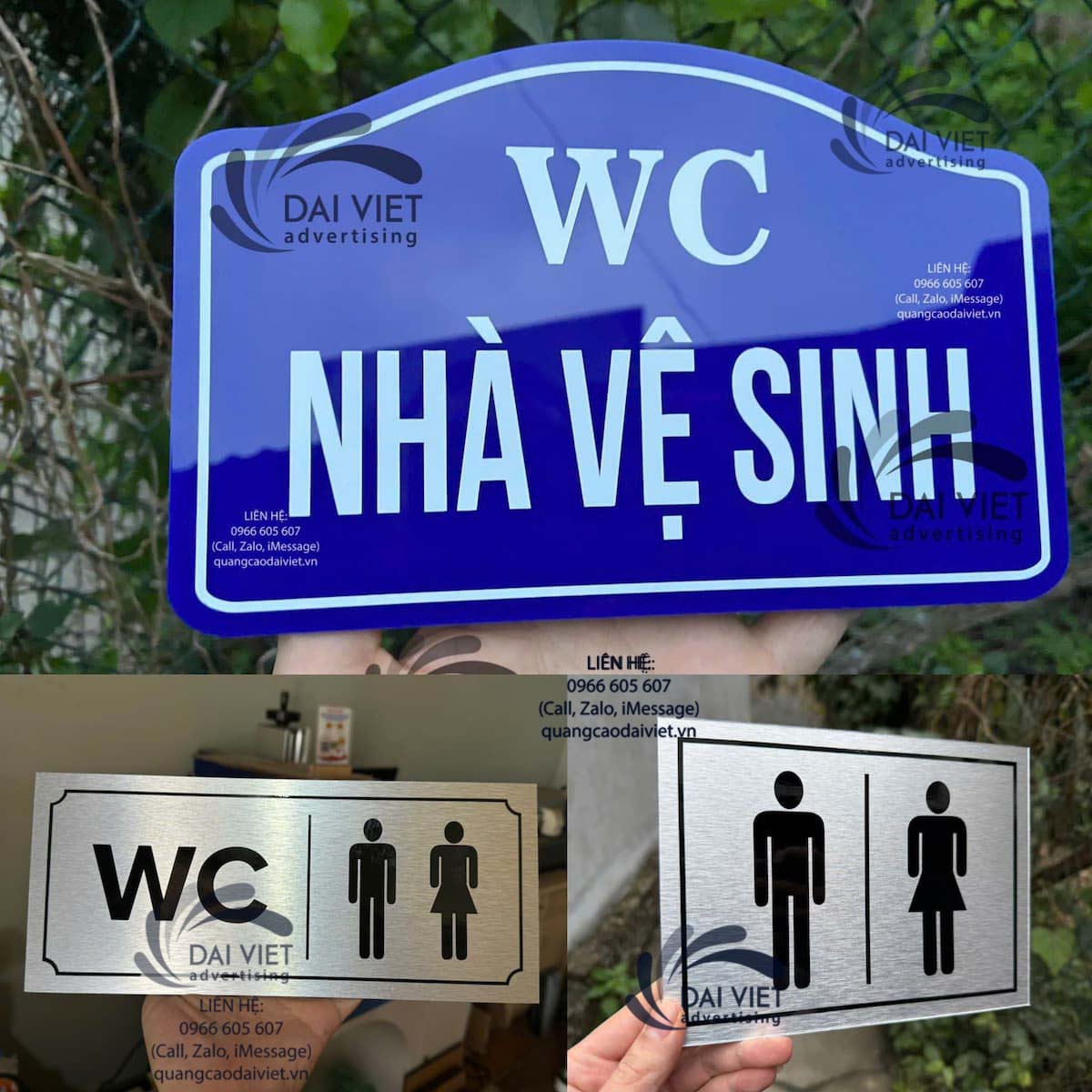 Mẫu Biển WC – Toilet – Restroom Đẹp, Dễ Nhận Diện Cho Mọi Không Gian Tổng hợp các mẫu biển WC, biển toilet, restroom bằng mica in UV, alu, inox ăn mòn với thiết kế rõ ràng, sang trọng, dễ nhìn từ xa, giúp không gian trở nên chuyên nghiệp và khoa học hơn.